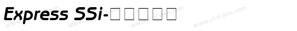 Express SSi字体转换